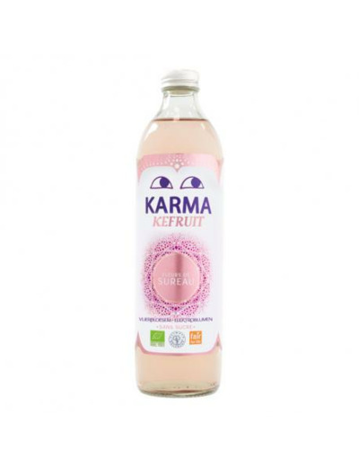 Kéfir de fruits fleur de sureau 50cl - Abc Bio