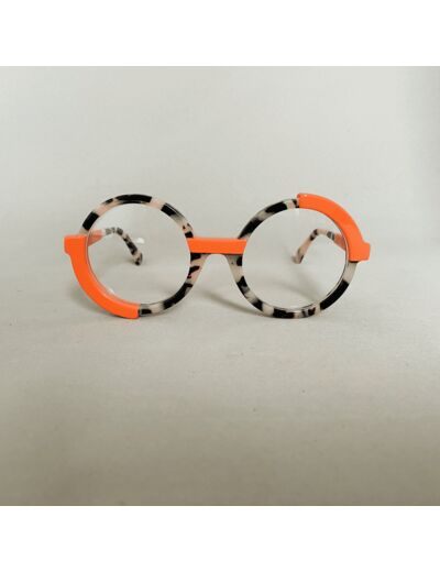 Lunettes de Vue Mixte Pierre Eyewear Modèle Habib Coloris Tokyo Orange