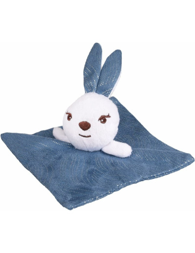 Flamingo - Lapin Medy Bleu Taille 13 x 19.5 cm Jouet pour Chat