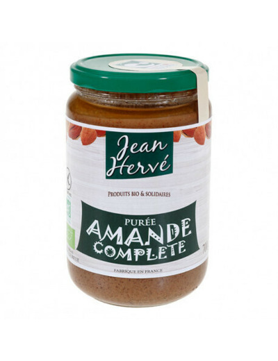 purée d'amande complète bio JEAN HERVE 700g