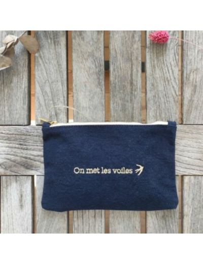 POCHETTE MADELEINE INDIGO