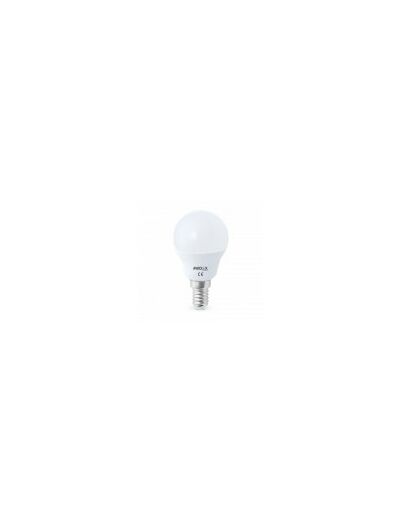 Ampoule led e14 bulb p45 6w 4000°k, aluminium/pc, 6 w, dépoli 74841