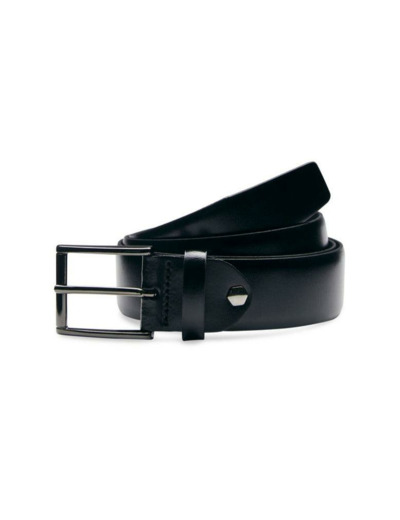 Ceinture Digel noire en cuir