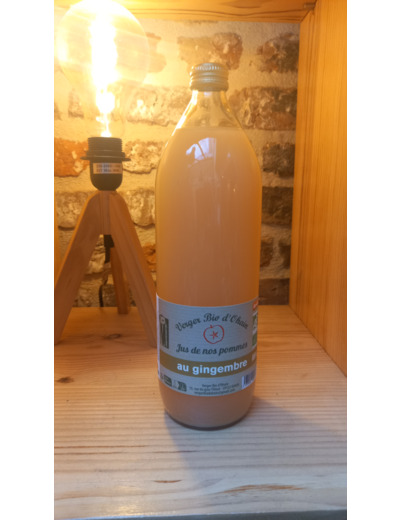 Jus de Pomme au Gingembre - Verger Bio D'Ohain