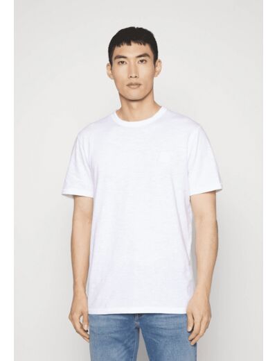 T-Shirt BOSS blanc en coton