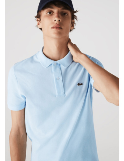 Polo Lacoste bleu clair