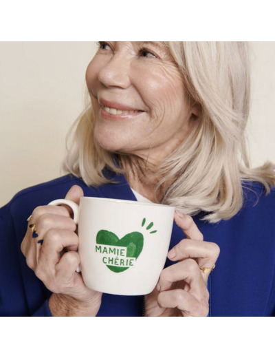 MUG MAMIE CHERIE VERT SAPIN  - EMOI EMOI