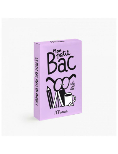 JEU MON PETIT BAC - MINUS