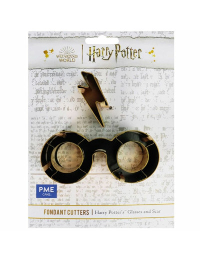 Emporte pièce Lunette et Cicatrice Harry Potter - Pâtiss & vous