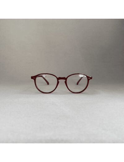 Lunettes de Vue Romain Homme de la Marque Monsieur Blanc Coloris Bordeaux