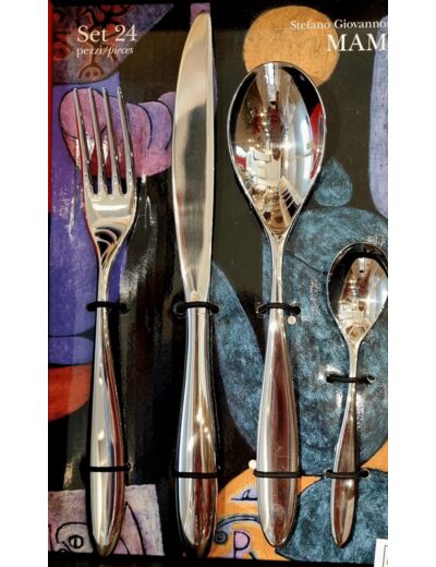 Ménagère MAMI 24pcs - Alessi - au lieu de 460 €