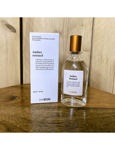 Eau de toilette "Ambre sensuel"