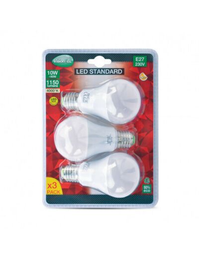 Lampe led e27 10w blister 3