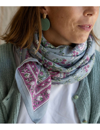 Foulard Capri Nuage