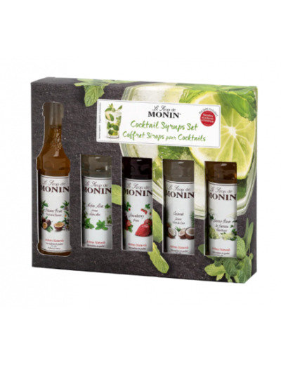 Coffret sirop Monin pour cocktails -Pâtiss & Vous