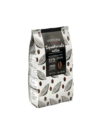 Chocolat  Equatoriale Noir  55% VALRHONA - Patiss&vous