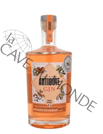 Gin Antidote Orange De Corse 70CL