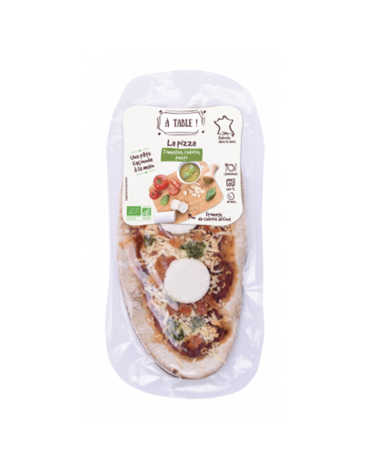 Pizza tomates chèvre pesto 180g - Abc Bio