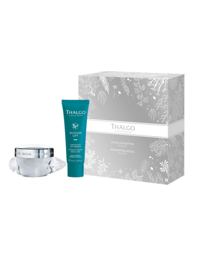 Rituel d'exception crème riche redensifiante Thalgo-Algue Marine.