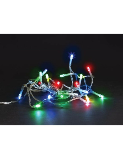 Guirlande lumineuse, 2 m, 20 LEDs multicouleurs