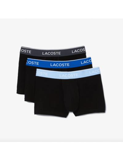 Lot de 3 boxers Lacoste noir