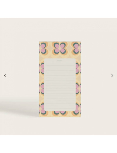 BLOC NOTE BATTEMENT - SEASON PAPER