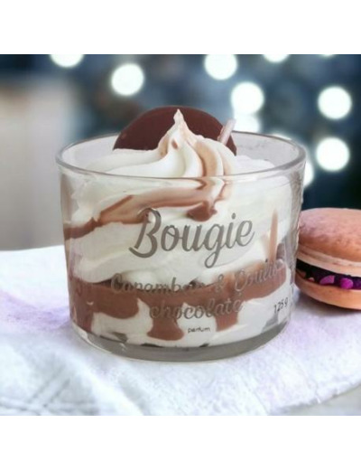 Bougie Carambar et Coulis Chocolaté - Peau d'Ane - Jolie Môme - Guise