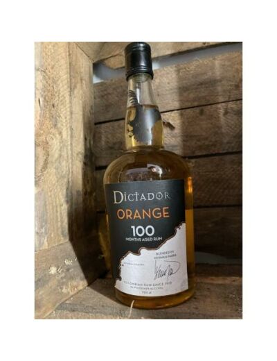 Orange 100 month aged rum