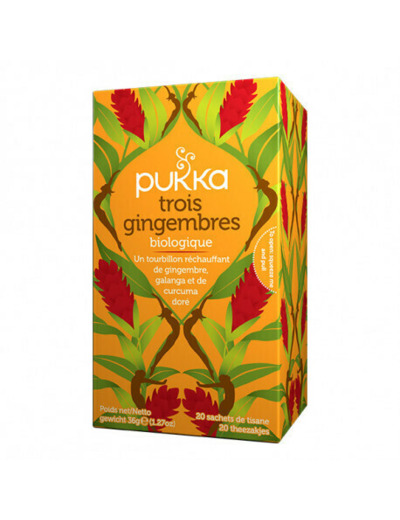 Tisane trois gingembre BIO PUKKA