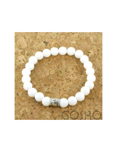 Bracelet GÖSHÖ Le Jade Blanc