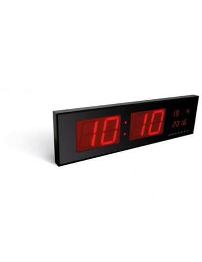 Horloge murale afficheur led rouge