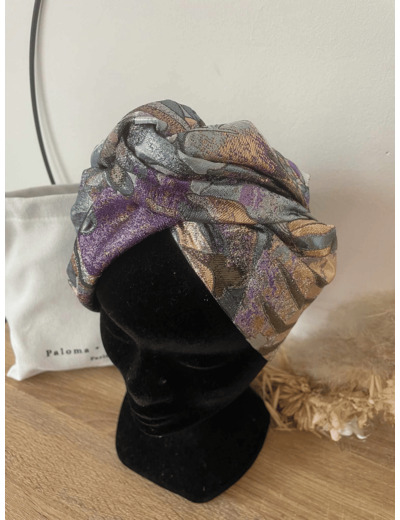 Turban Jacquard Irisé