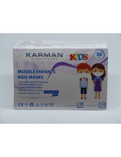 Masques Chirurgicaux Enfants Karman