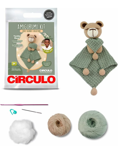 Kit de crochet Amigurumi Teddy ours