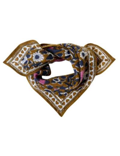 PETIT FOULARD MANIKA COEUR TAPENADE