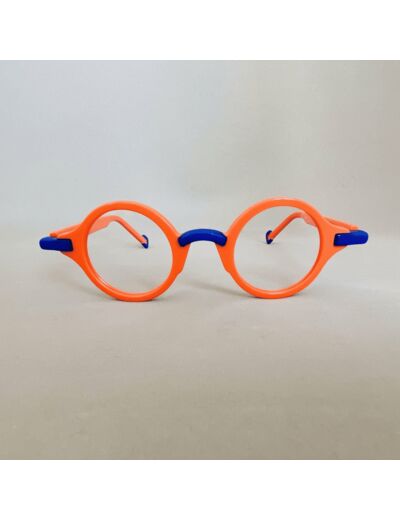 Lunettes de Vue Mixte Pierre Eyewear Modèle Hilo Coloris Orange Bleu Marine