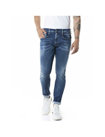 Jean slim Replay bleu coton