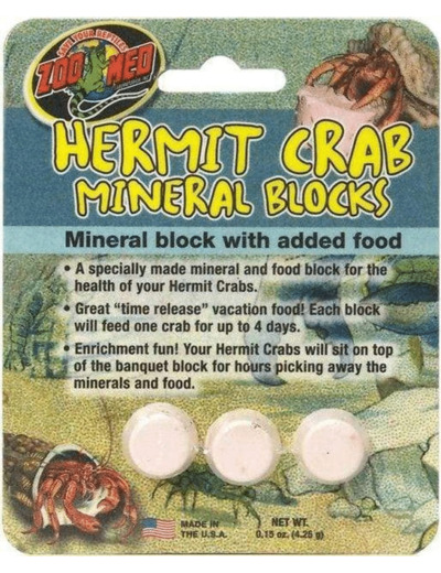 Hermit Crab Mineral Blocks