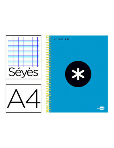 Cahier spirale A4 240 pages seyes LIDERPAPEL