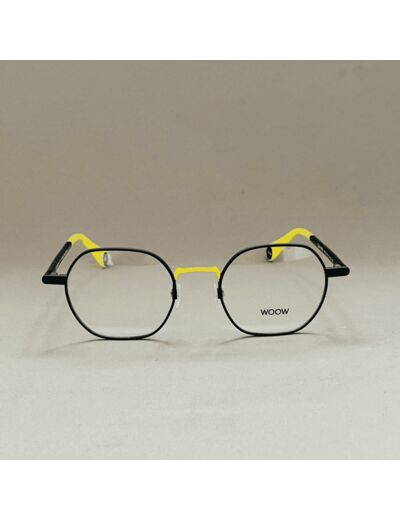 Lunettes de vue Woow Modèle Take Off 2 Coloris Noir Fluo Jaune