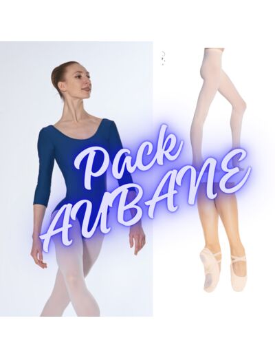 Pack de danse AUBANE (justau + collants + chaussons) - Artiligne