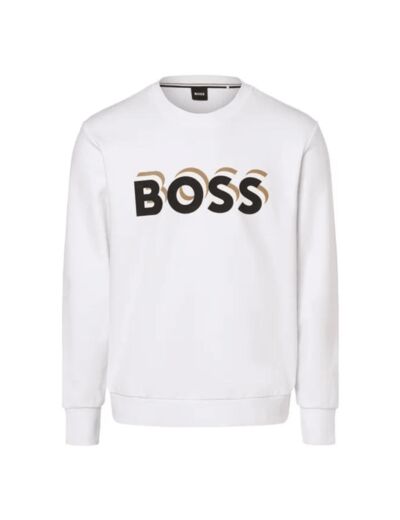 Sweat BOSS blanc