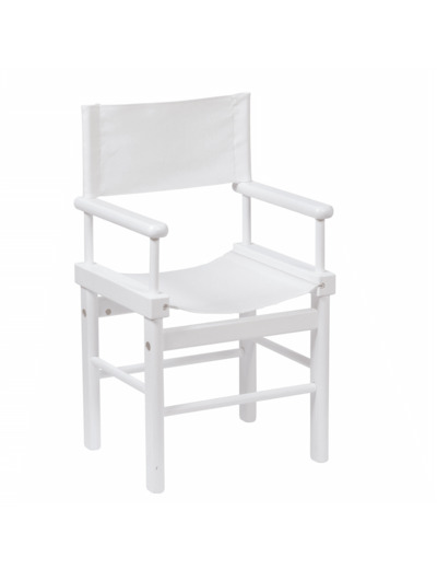 FAUTEUIL METTEUR EN SCÈNE BLANC - MOULIN TOTY