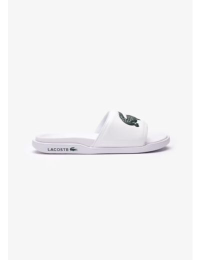 Claquettes Lacoste blanches
