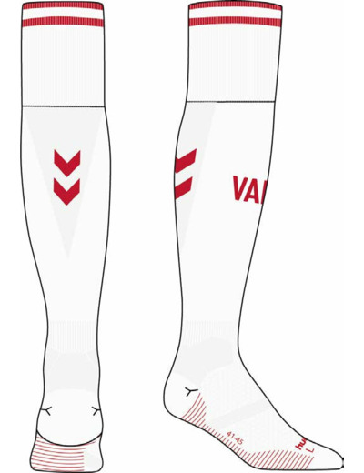 CHAUSSETTES BLANCHES EXTÉRIEUR VAFC 2024-2025