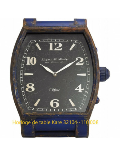 Horloge de table montre Kare