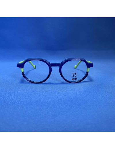 Lunettes De Vue Enfants De La Marque Not For Kids - Albert Coloris Bleu / Vert