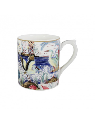 MUG FOND BLANC - JARDIN DU PALAIS - GIEN