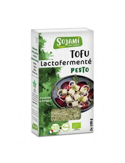 Tofu lactofermenté pesto 200g - Abc Bio