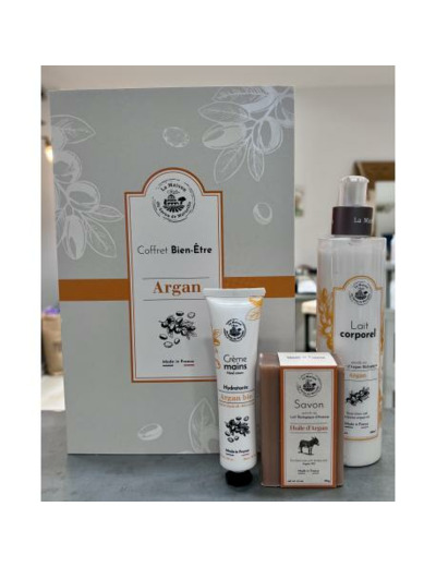 Coffret bien être Argan - La Maison du savon de Marseille Valenciennes